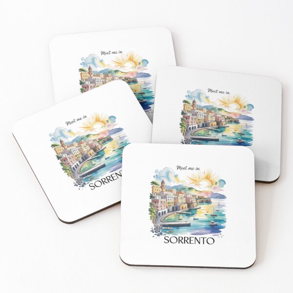 Item preview, Sorrento Italy Travel Summer Meet Me In Sorrento  designed and sold by StephenDDArt.
