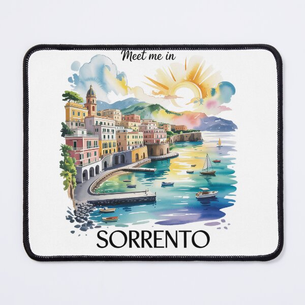 Item preview, Sorrento Italy Travel Summer Meet Me In Sorrento designed and sold by StephenDDArt.