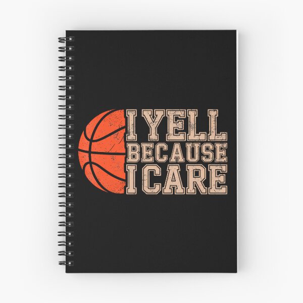 Item preview, Yell Because I Care Basketball Player Dad Basketball Fans designed and sold by DianaEsther1.