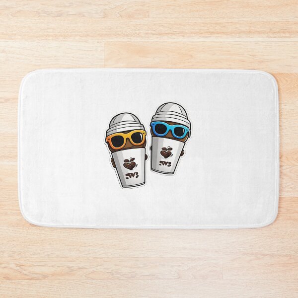 Item preview, Two coffee cup sticker  designed and sold by Chimanjaipal .