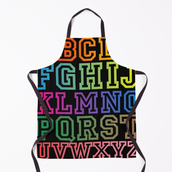 Item preview, Colorful Varsity Alphabet – Bold Retro Typography Letters Set designed and sold by NNAANN.