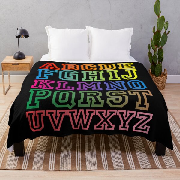 Item preview, Colorful Varsity Alphabet – Bold Retro Typography Letters Set designed and sold by NNAANN.
