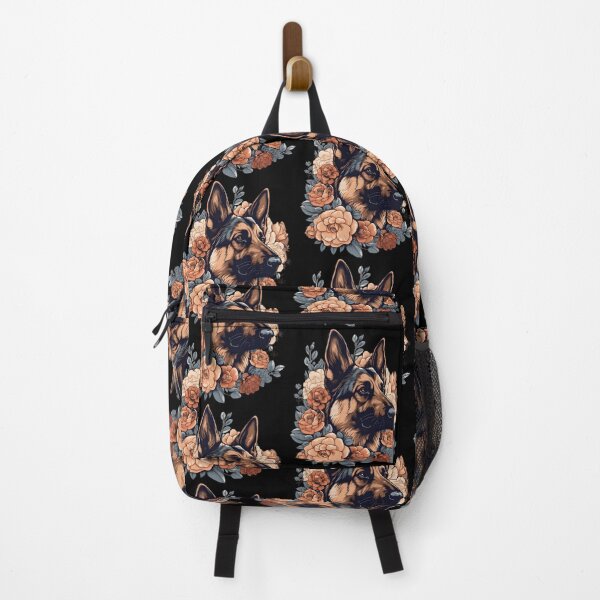 Item preview, Beautiful German Shepherd Floral Design designed and sold by pwyyjotdqwu98.