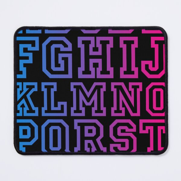 Item preview, Colorful Varsity Alphabet – Bold Retro Typography Letters Set designed and sold by NNAANN.