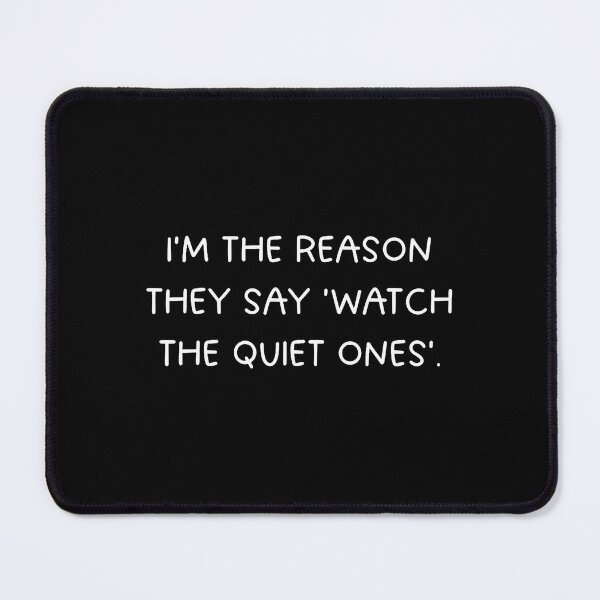 Item preview, Im The Reason They Say 'Watch The Quiet Ones' Pool Player designed and sold by AdellGretchen.