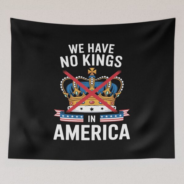 Item preview, No Kings In America Save Democracy I Dissent Anti Trump  designed and sold by GamtosMintys.