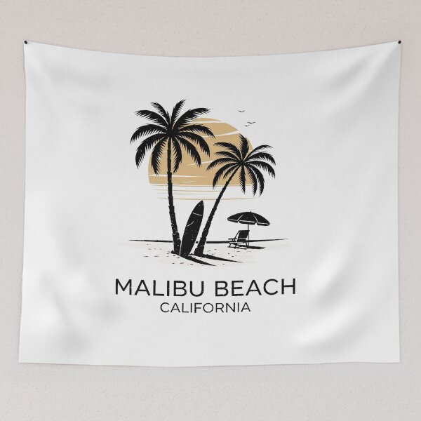 Item preview, Malibu California Beach Summer Vacation designed and sold by visionnen.