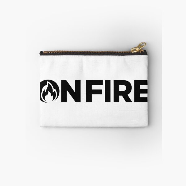 Item preview, ON FIRE - Bold Motivational Typography designed and sold by VibeNationArt.