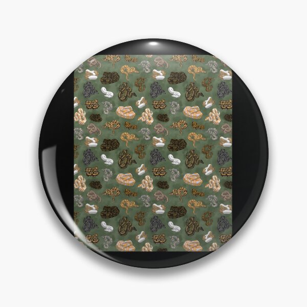 Item preview, Ball Python Morphs Pattern Moss Green designed and sold by pwyyjotdqwu98.