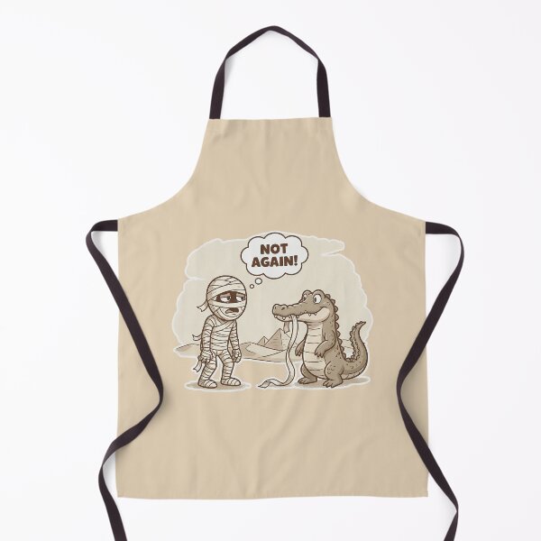 Item preview, Funny Mummy Unraveled by Crocodile - Not Again! designed and sold by zzz888.