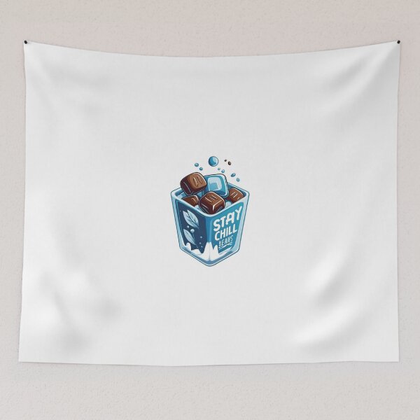 Item preview, Stay chill bean sticker  designed and sold by PixJaipal.