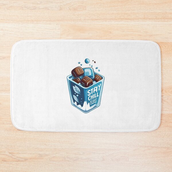 Item preview, Stay chill bean sticker  designed and sold by PixJaipal.