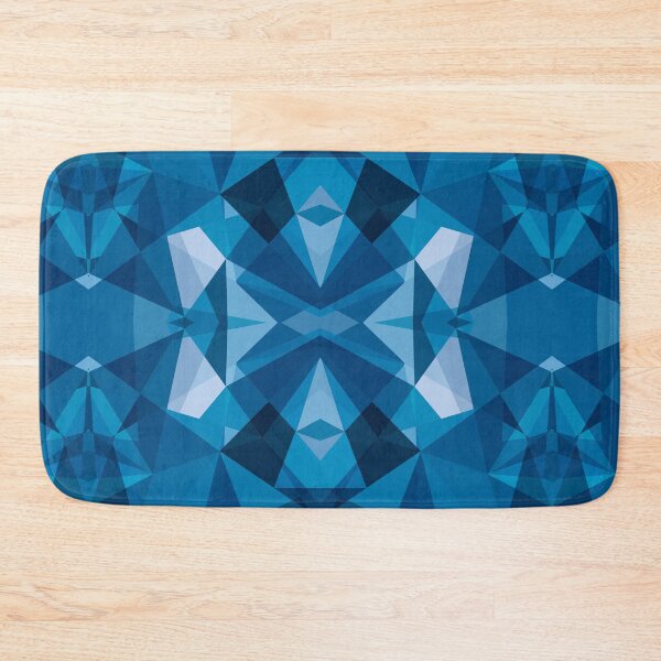 Item preview, Awesome Blue Modern Wormhole Scratch Geometric Abstract Pattern designed and sold by RoyalStarsPatts.