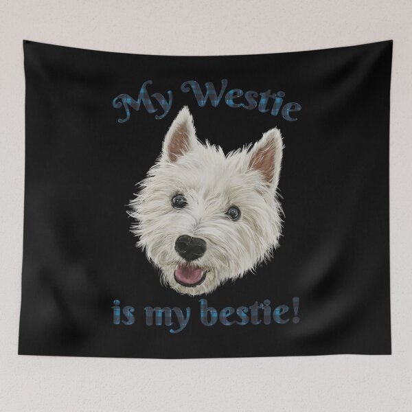 Item preview, My Westie Is My Bestie Funny Terrier designed and sold by pwyyjotdqwu98.