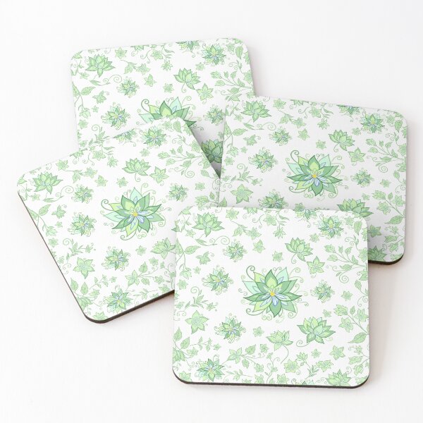 Item preview, Green leaf pattern designed and sold by Raiserdesign33.