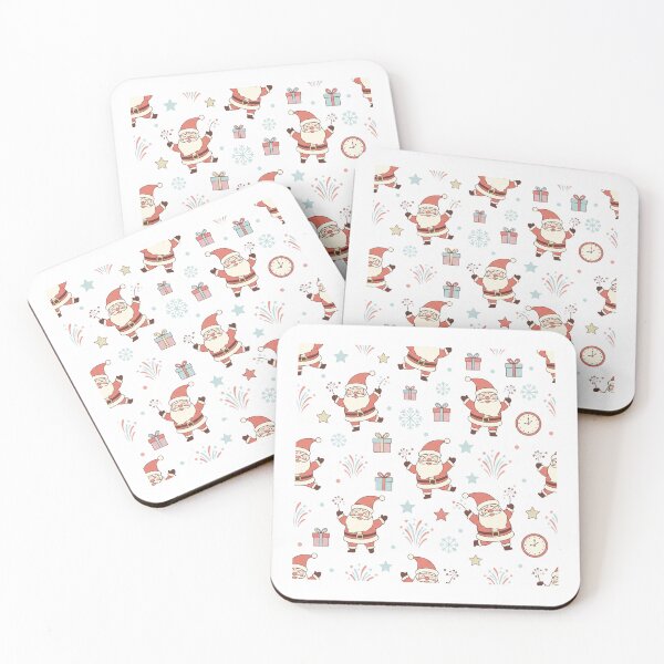 Item preview,  Santa Seamless new year Pattern designed and sold by Meemaart.