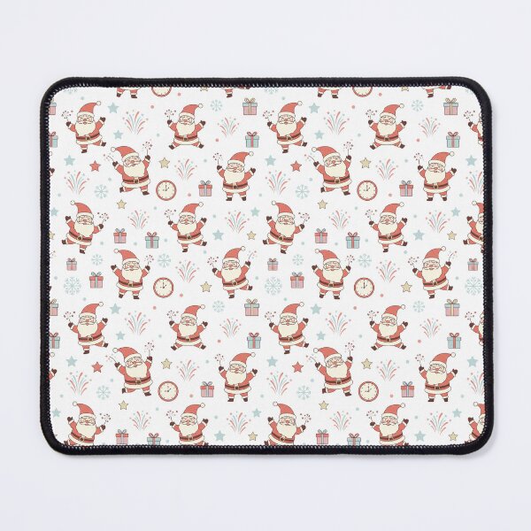 Item preview, Santa Seamless new year Pattern designed and sold by Meemaart.
