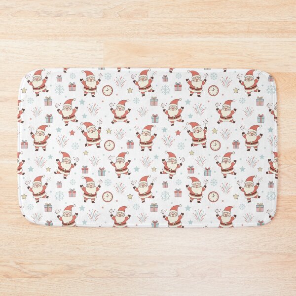 Item preview,  Santa Seamless new year Pattern designed and sold by Meemaart.
