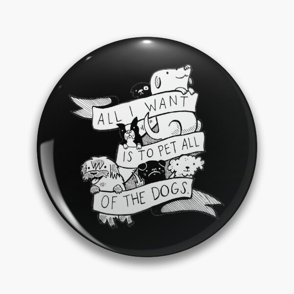 Item preview, All I Want Is To Pet All Of The Dogs – Dog Lover designed and sold by pwyyjotdqwu98.