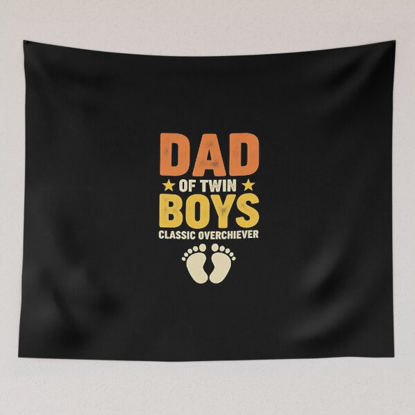 Item preview, Overachiever Dad of Twin Boys designed and sold by Mainuld1923.