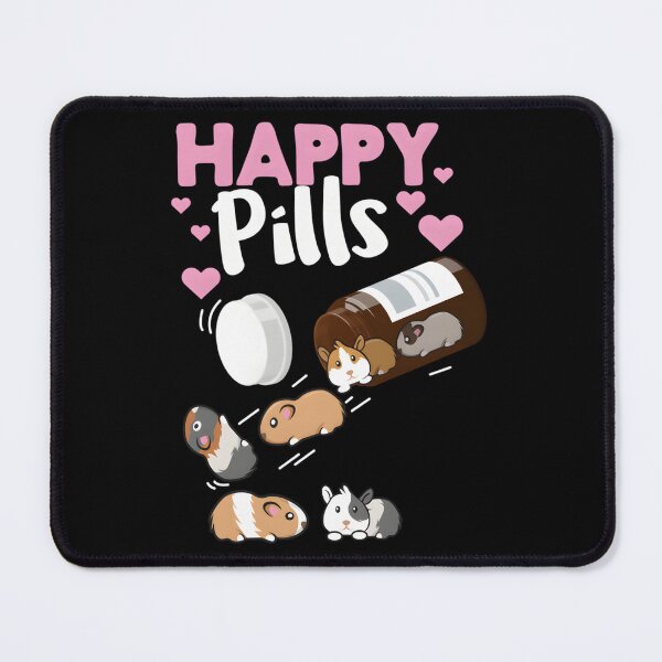 Item preview, Happy Pill Guinea Pig Tee designed and sold by pwyyjotdqwu98.