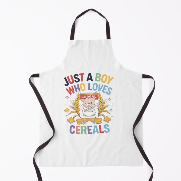 Item preview, Just A Boy Who Loves cereals Cute Breakfast designed and sold by LKappa3Faber.