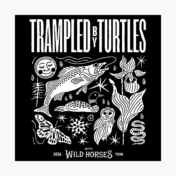 Item preview, trampled by turtles tour 2026 cobalah designed and sold by lisaCo311.
