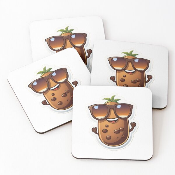 Item preview, Coffee bean happy sticker  designed and sold by PixJaipal.