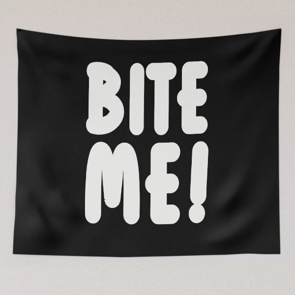 Item preview, Bite Me – Bold Hand Drawn Typography Graphic designed and sold by NNAANN.