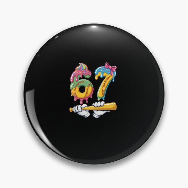 Item preview, Softball 67 Ice Cream Six Seven designed and sold by RayhendersonArt.