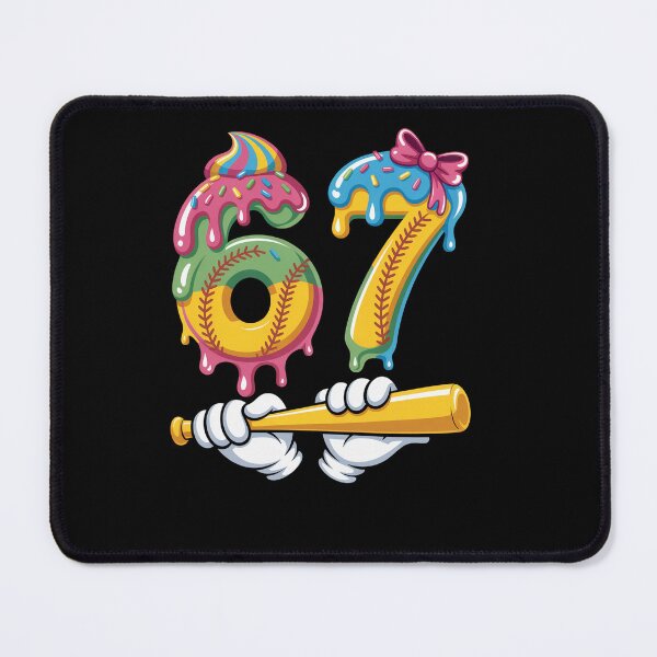 Item preview, Softball 67 Ice Cream Six Seven designed and sold by RayhendersonArt.