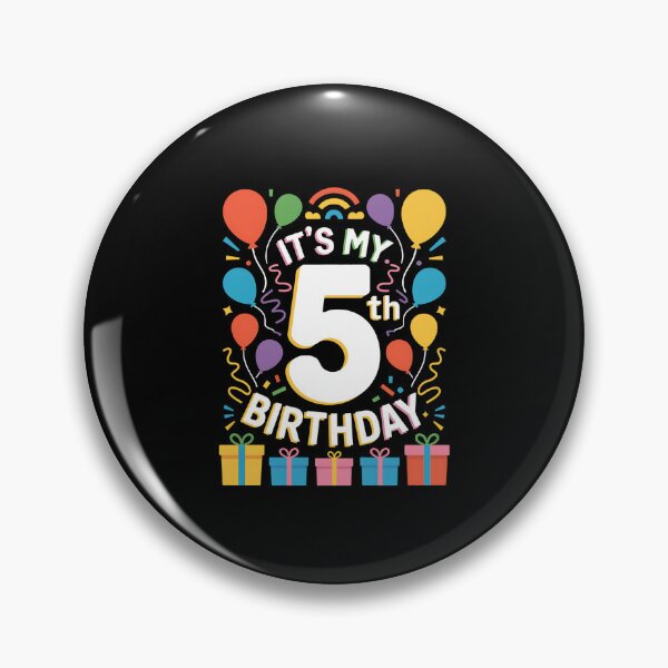 Item preview, It's My 5th Birthday designed and sold by LKappa3Faber.