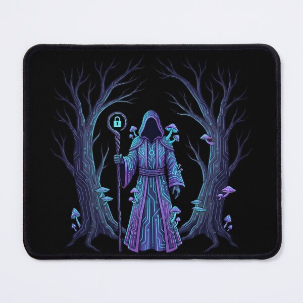 Item preview, Lunarpunk Privacy Druid: The Encrypted Guardian designed and sold by CELTIC-DESIGNS.