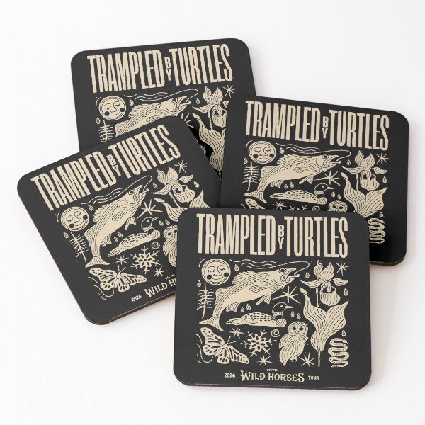 Item preview, new trampled by turtles tour 2026 cobalah designed and sold by lisaCo311.