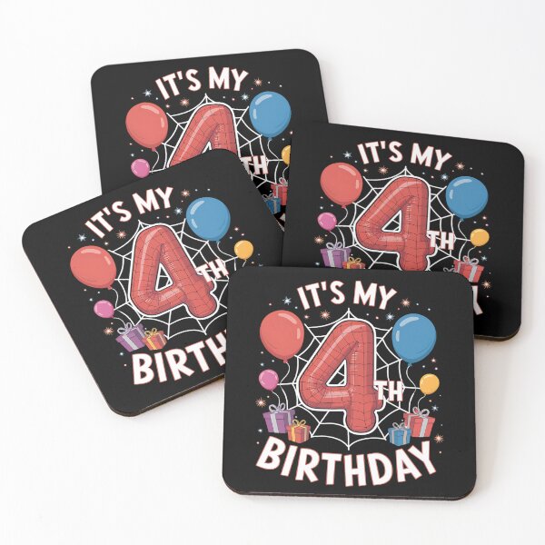 Item preview, It's My 4th Birthday designed and sold by visionnen.