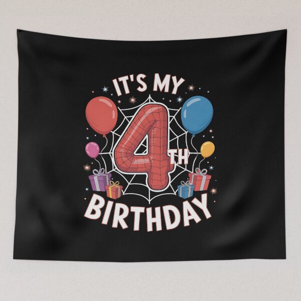 Item preview, It's My 4th Birthday designed and sold by visionnen.