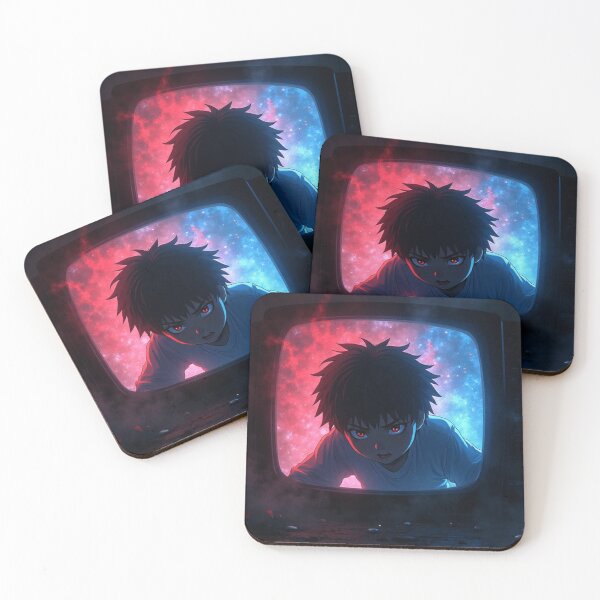 Item preview, Dark Anime Boy From the TV – Glowing Aura Design designed and sold by OhmAuraArt.