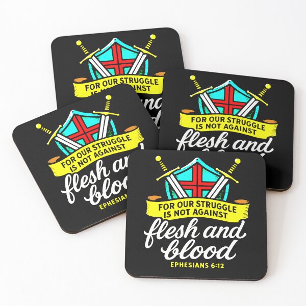 Item preview, Ephesians 6:12 For We Do Not Wrestle Against Flesh And Blood designed and sold by plushism.