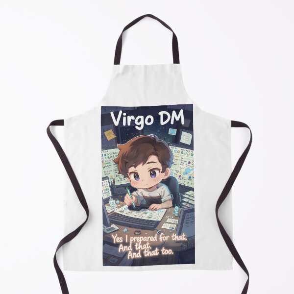 Item preview, Virgo DM – Precise Dungeon Master Sticker Men designed and sold by RpgTools.