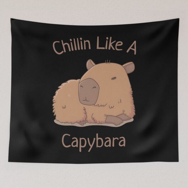 Item preview, Chillin Like A Capybara designed and sold by pwyyjotdqwu98.