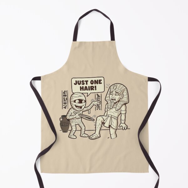 Item preview, Funny Mummy Plucking Scared Pharaoh's Leg Hair - Just One Hair! designed and sold by zzz888.