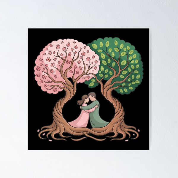 Item preview, Lovers Intertwined designed and sold by halibutgoatramb.