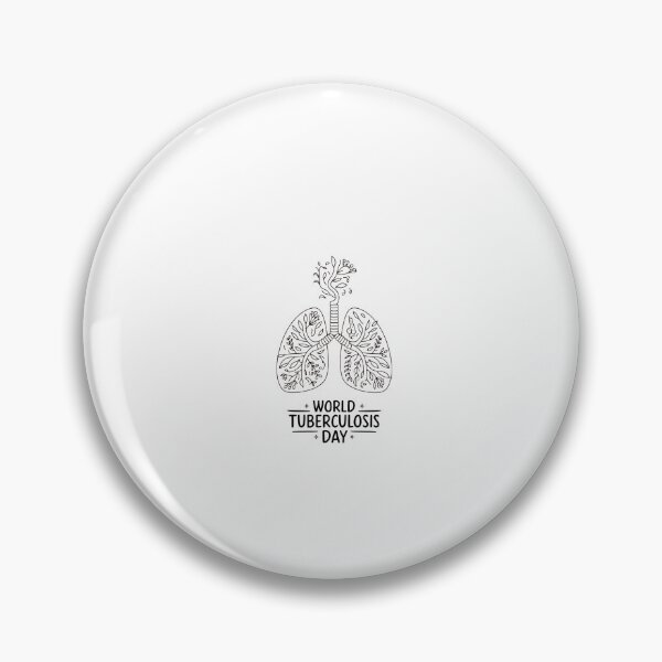 Item preview, World Tuberculosis Day Floral Lungs designed and sold by visionnen.