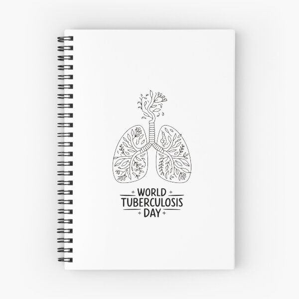 Item preview, World Tuberculosis Day Floral Lungs designed and sold by visionnen.