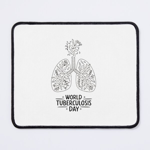 Item preview, World Tuberculosis Day Floral Lungs designed and sold by visionnen.