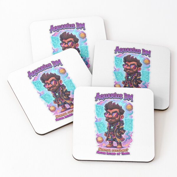 Item preview, Aquarius DM Sticker – Funny DnD Zodiac Dungeon Master Design Men designed and sold by RpgTools.