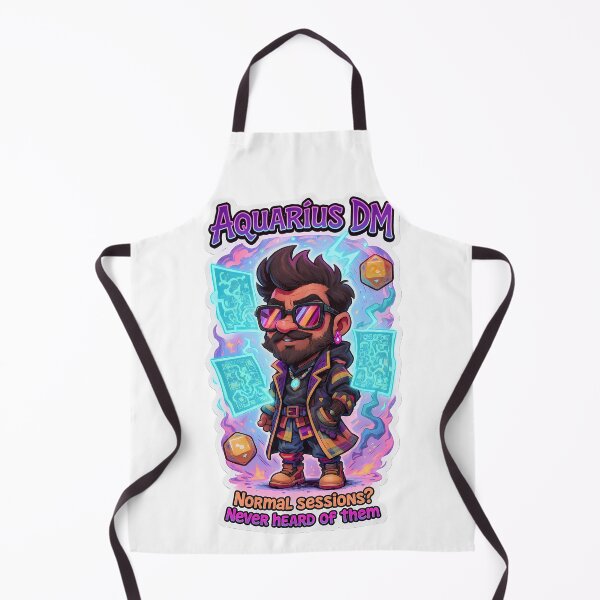 Item preview, Aquarius DM Sticker – Funny DnD Zodiac Dungeon Master Design Men designed and sold by RpgTools.
