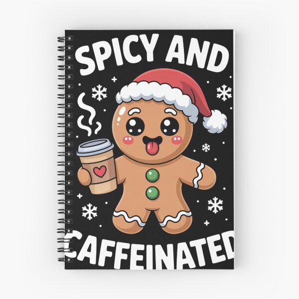 Item preview, Spicy And Caffeinated Coffee Gingerbread Christmas designed and sold by MeowtivationP.