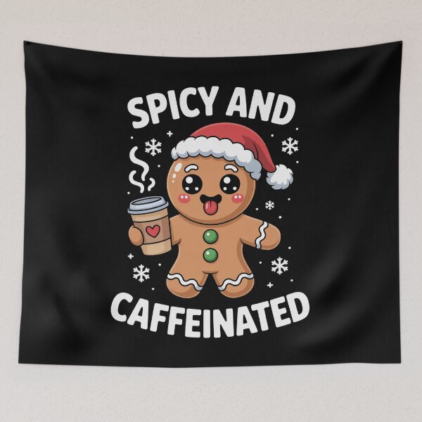 Item preview, Spicy And Caffeinated Coffee Gingerbread Christmas designed and sold by MeowtivationP.