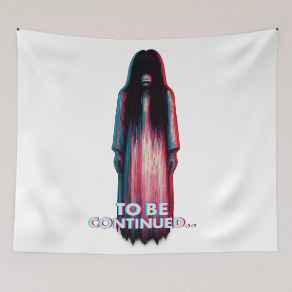 Item preview, Haunting Girl – Glitch Horror Ghost Design designed and sold by denip.